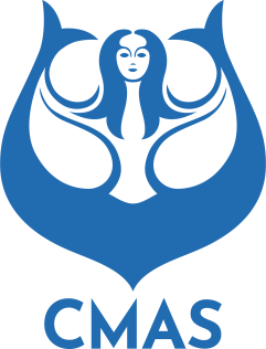 Logo CMAS - Confederación Mundial de Actividades Subacuáticas