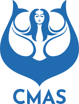 Logo CMAS - Confederación Mundial de Actividades Subacuáticas